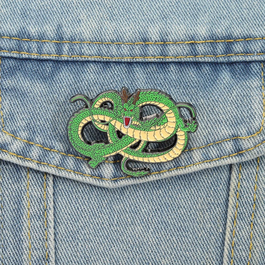 Anime Dragon Enamel Pins Cartoon Comics Character