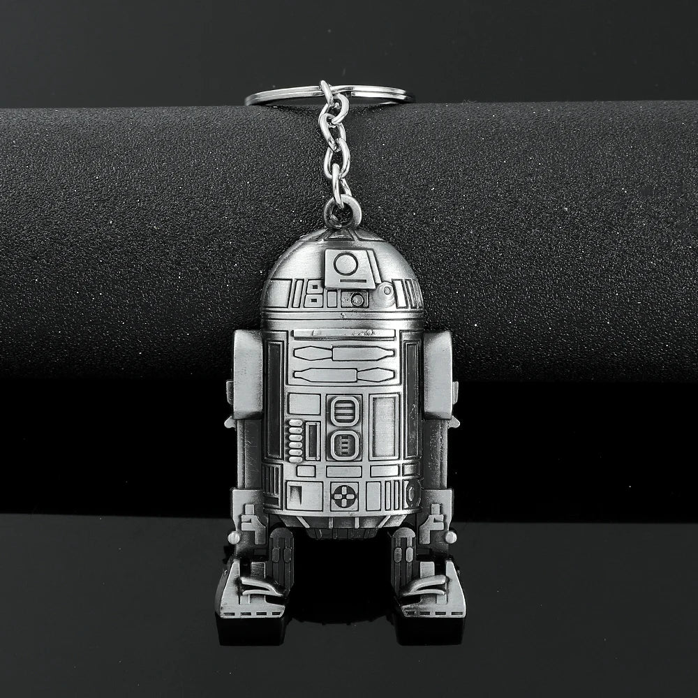 Vintage Star War Men's Spaceship Keychain Anime Destroyer Battleship