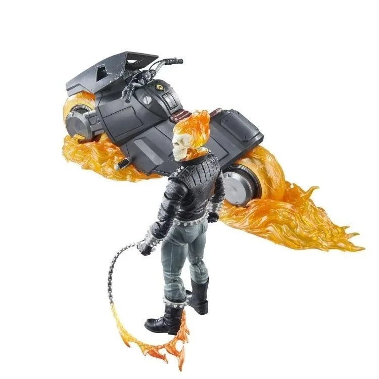 Ghost Rider And Motorcycle Battle Car 85th Anniversary Series 6-Inch