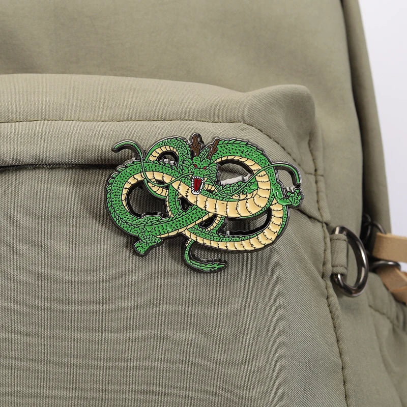 Anime Dragon Enamel Pins Cartoon Comics Character