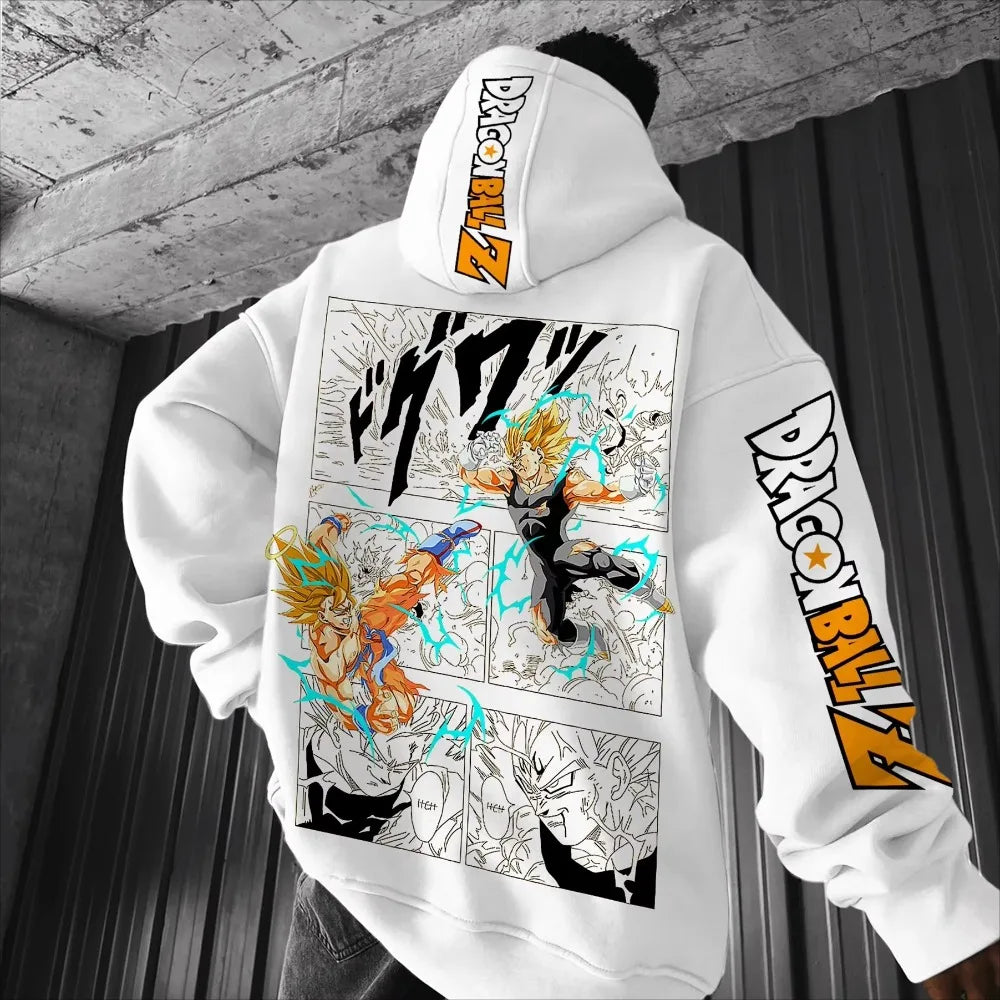 Dragon Ball Comics Co Branded Printed Hoodie Men's and Women's