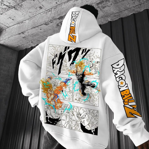 Dragon Ball Comics Co Branded Printed Hoodie Men's and Women's