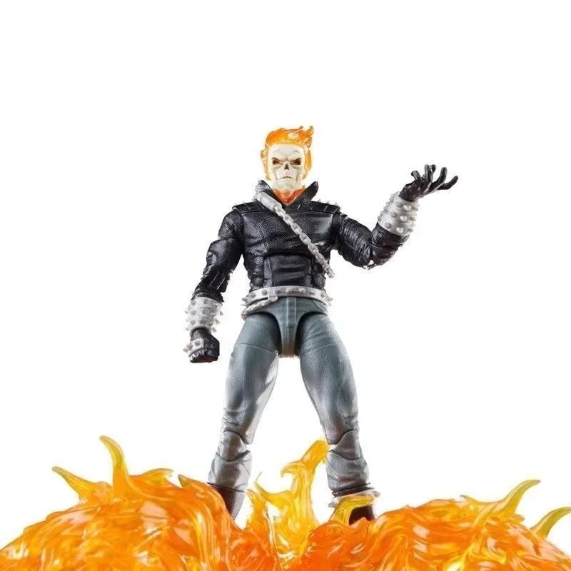 Ghost Rider And Motorcycle Battle Car 85th Anniversary Series 6-Inch