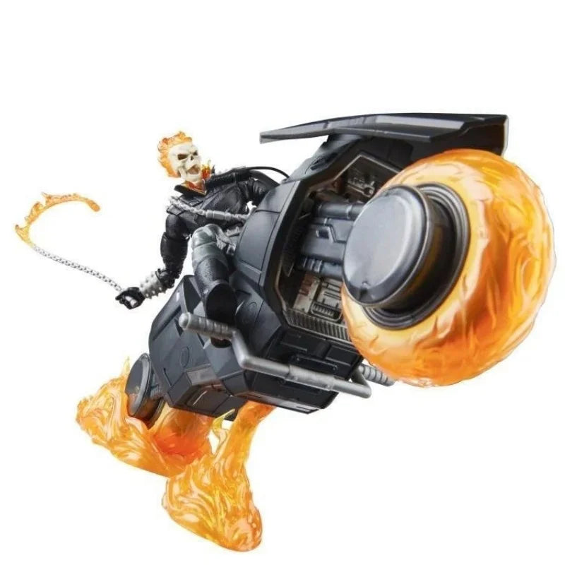 Ghost Rider And Motorcycle Battle Car 85th Anniversary Series 6-Inch