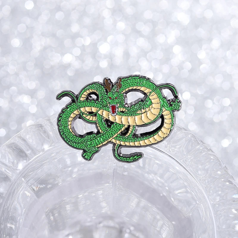 Anime Dragon Enamel Pins Cartoon Comics Character